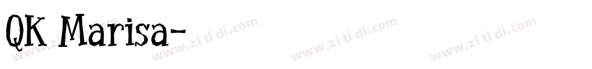 QK Marisa字体转换